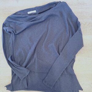 Free People Get Together Long Sleeve Top Women’s Size M Off Shoulder